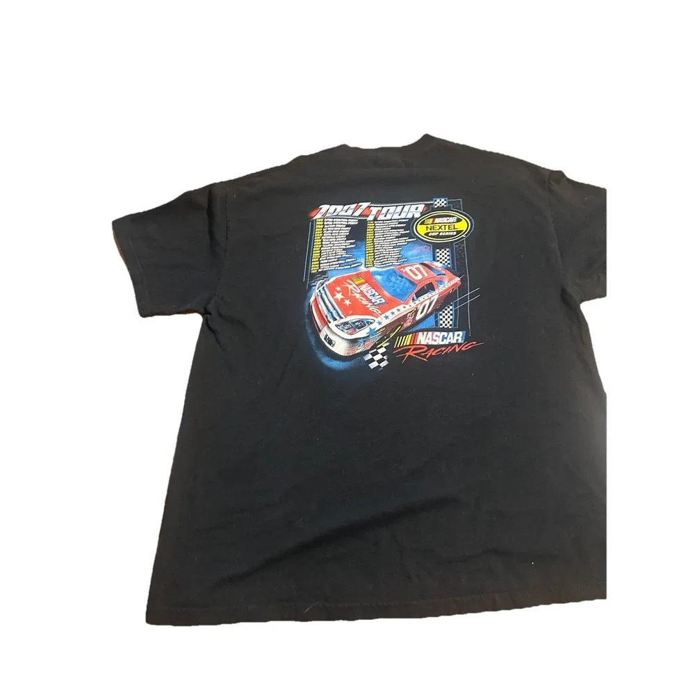 NASCAR Nextel‎ Cup Series Racing 2007 Tour Dates Tee T Shirt Double Sided XL